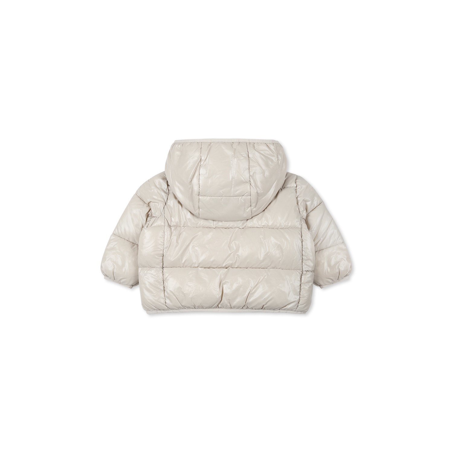 Save The Duck Beige Down Jacket For Babykids In Beige