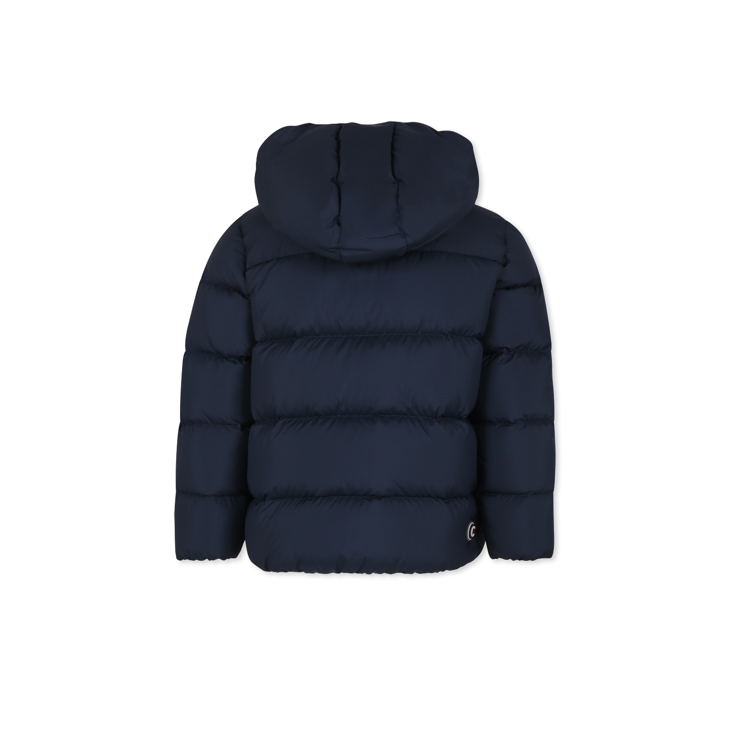 Colmar Blue Down Jacket For Boy With Logo In Navy