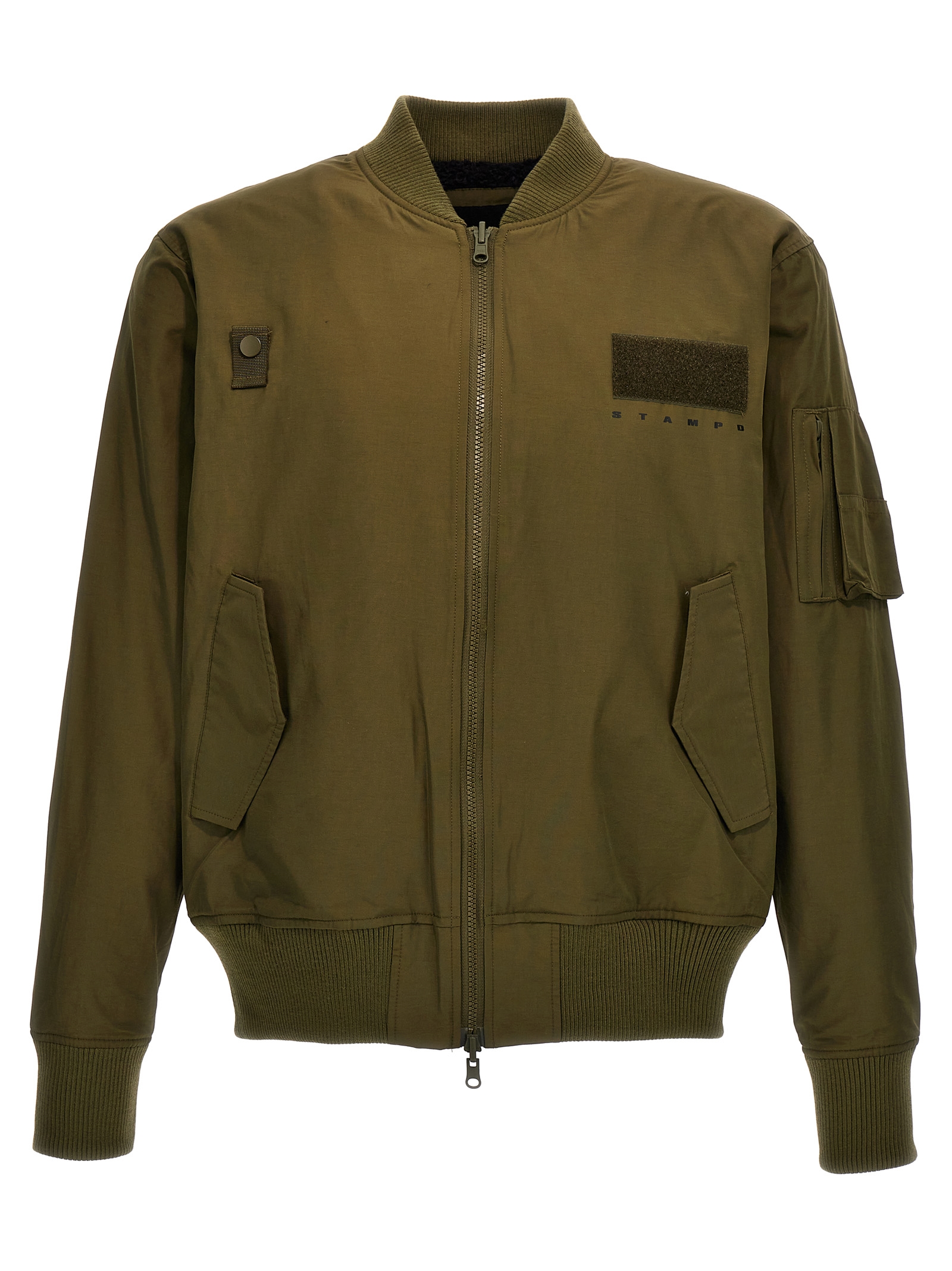 sherpa Lined Bomber Jacket