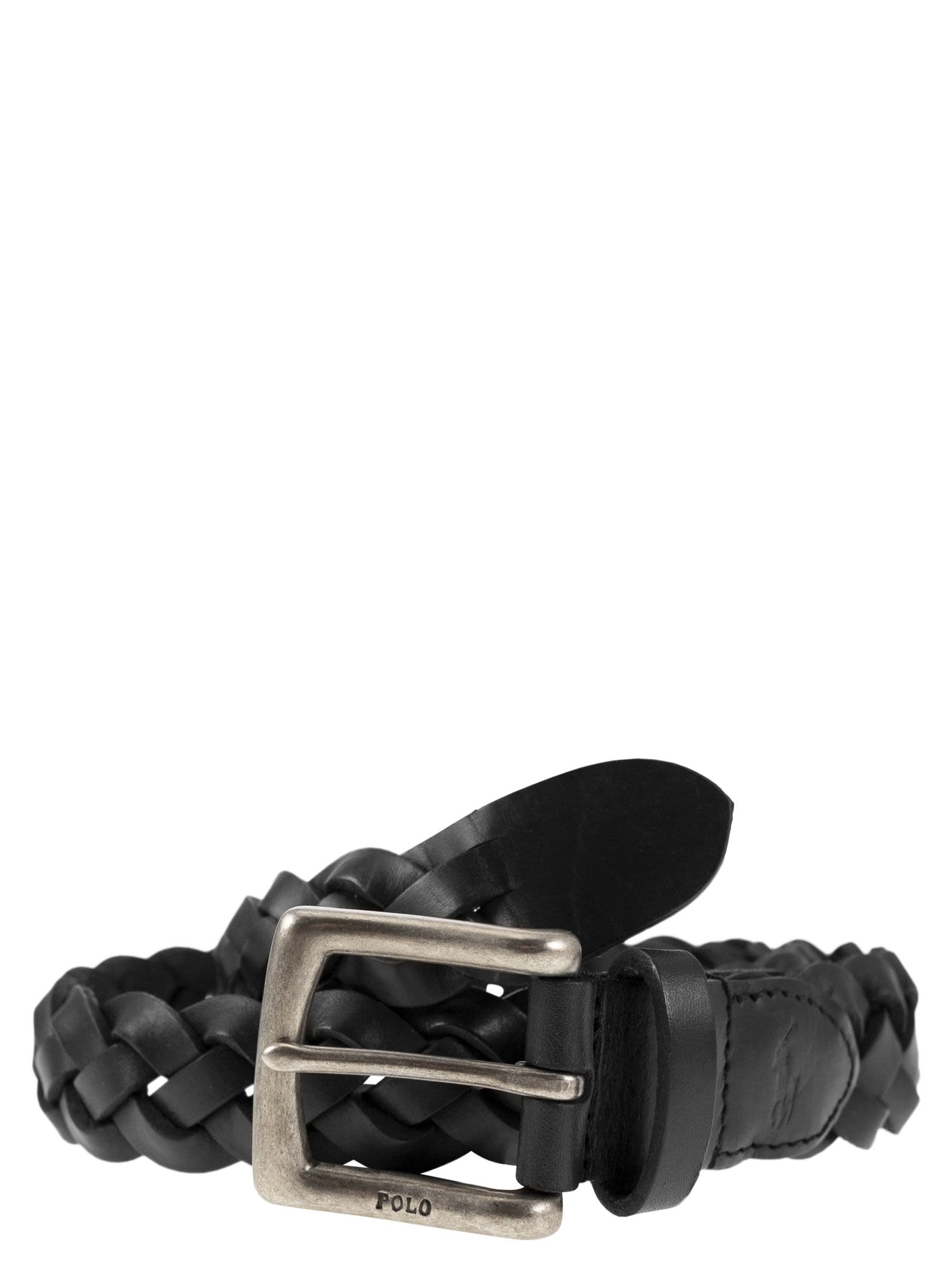 Braided Calfskin Belt