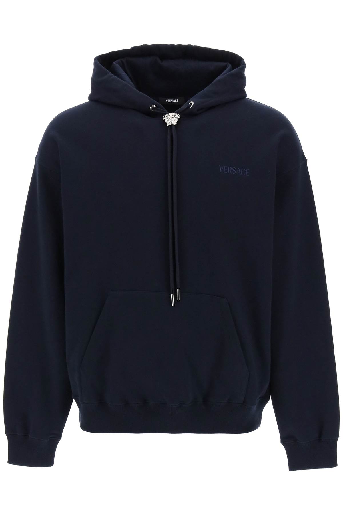 la Medusa Navy Cotton Sweatshirt