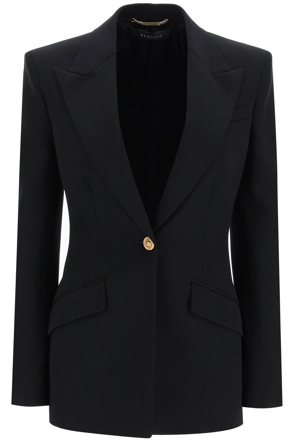 Wool Single-breasted Blazer