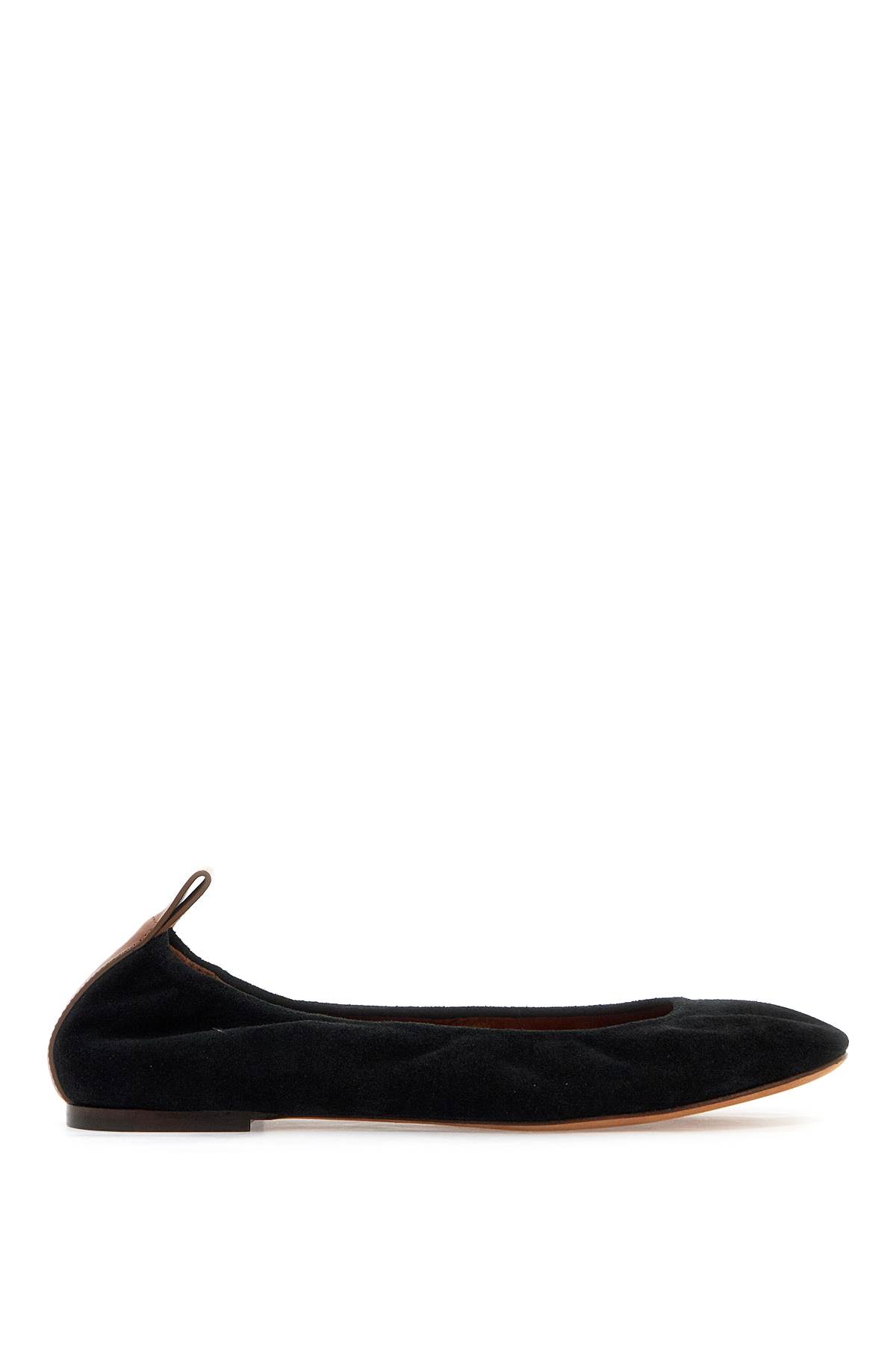 Suede Ballet Flats For