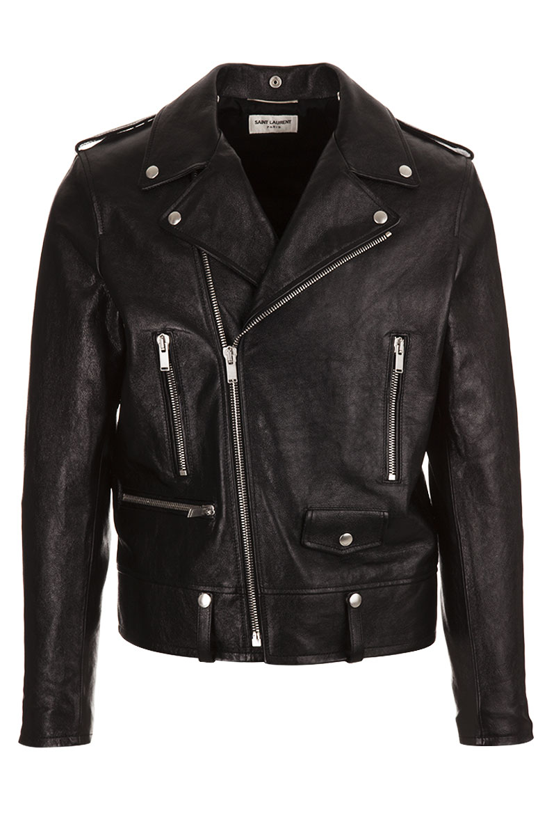 Black Leather Motorcycle Jacket