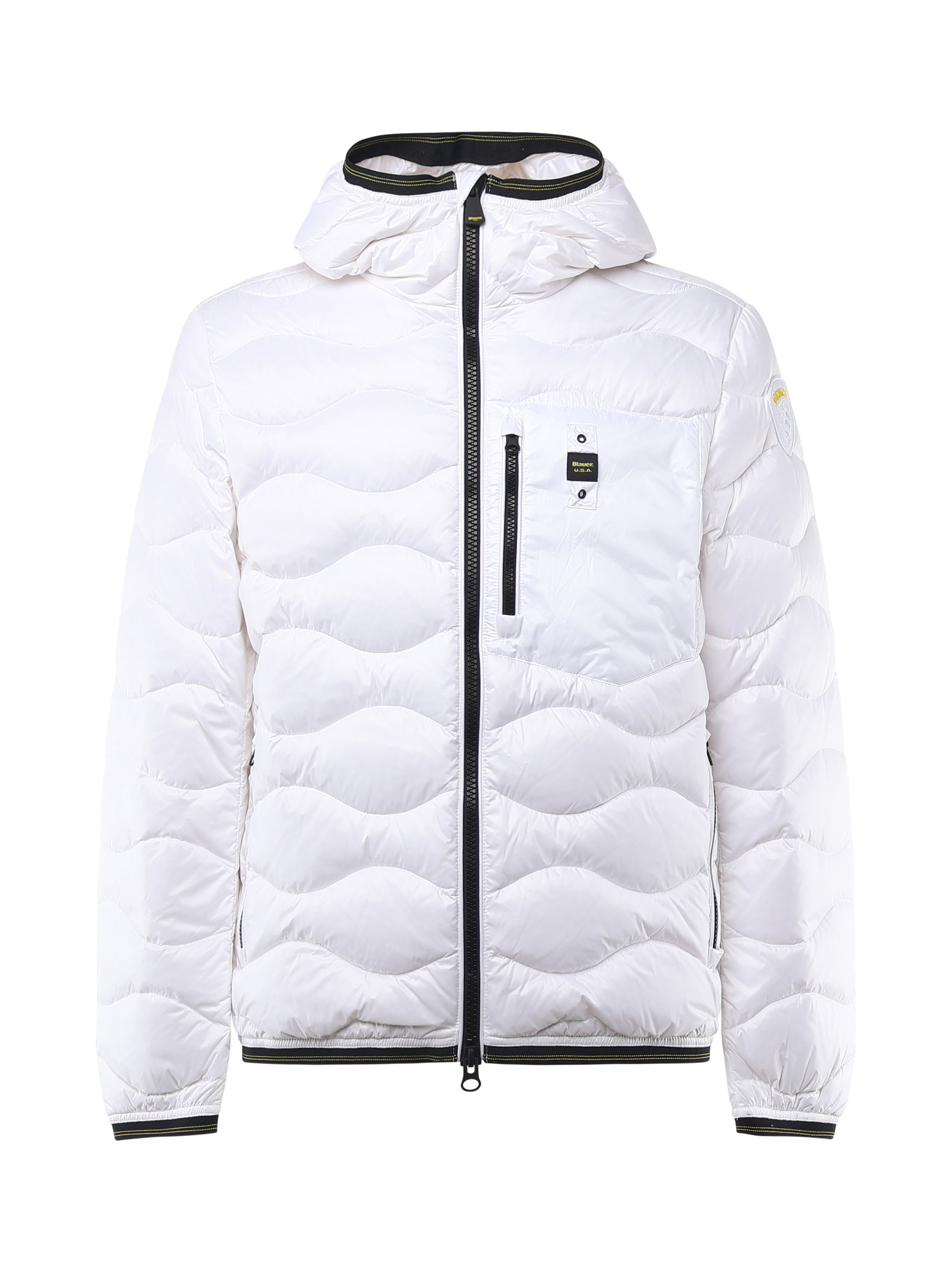 Wave Quilted Down Jacket