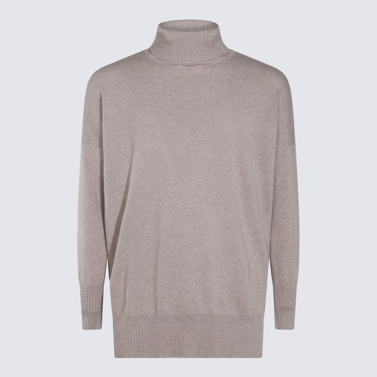 Grey Wool Knitwear