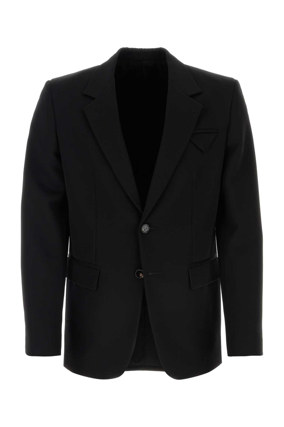 Black Wool Blazer