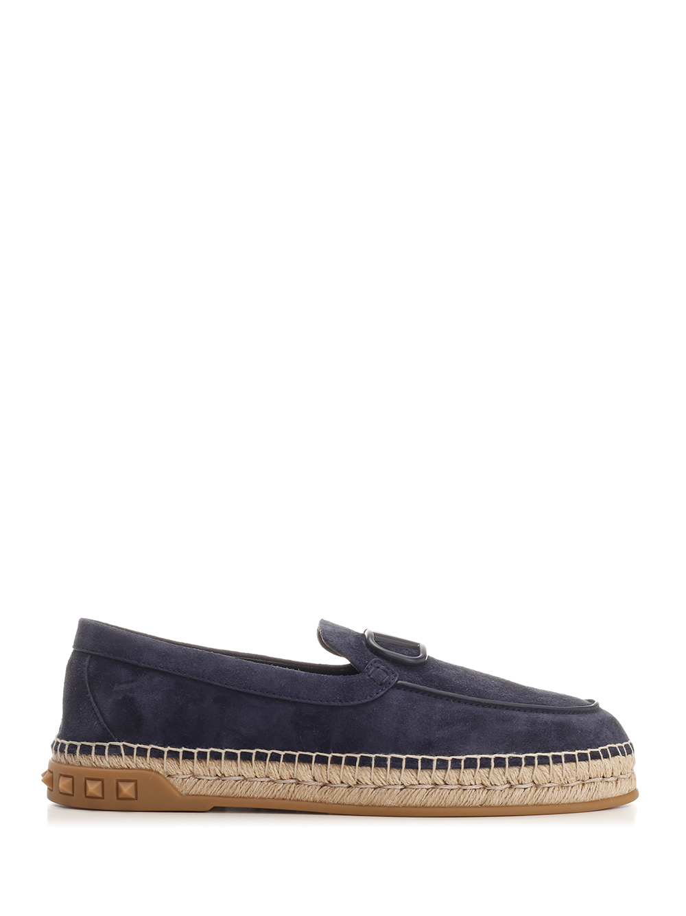 Espadrilles In Blue Suede