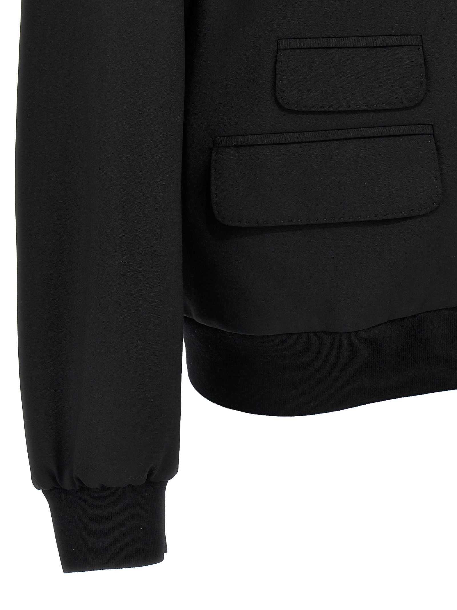 Dsquared2 Stylish V-neckline Cardigan Front Pockets In Black