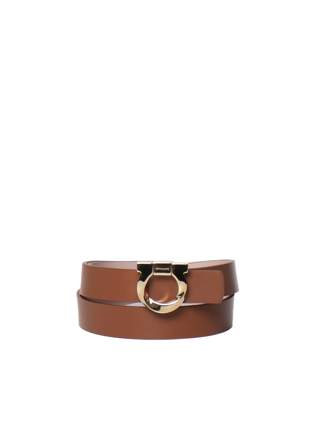 Gancini Belt In Calfskin