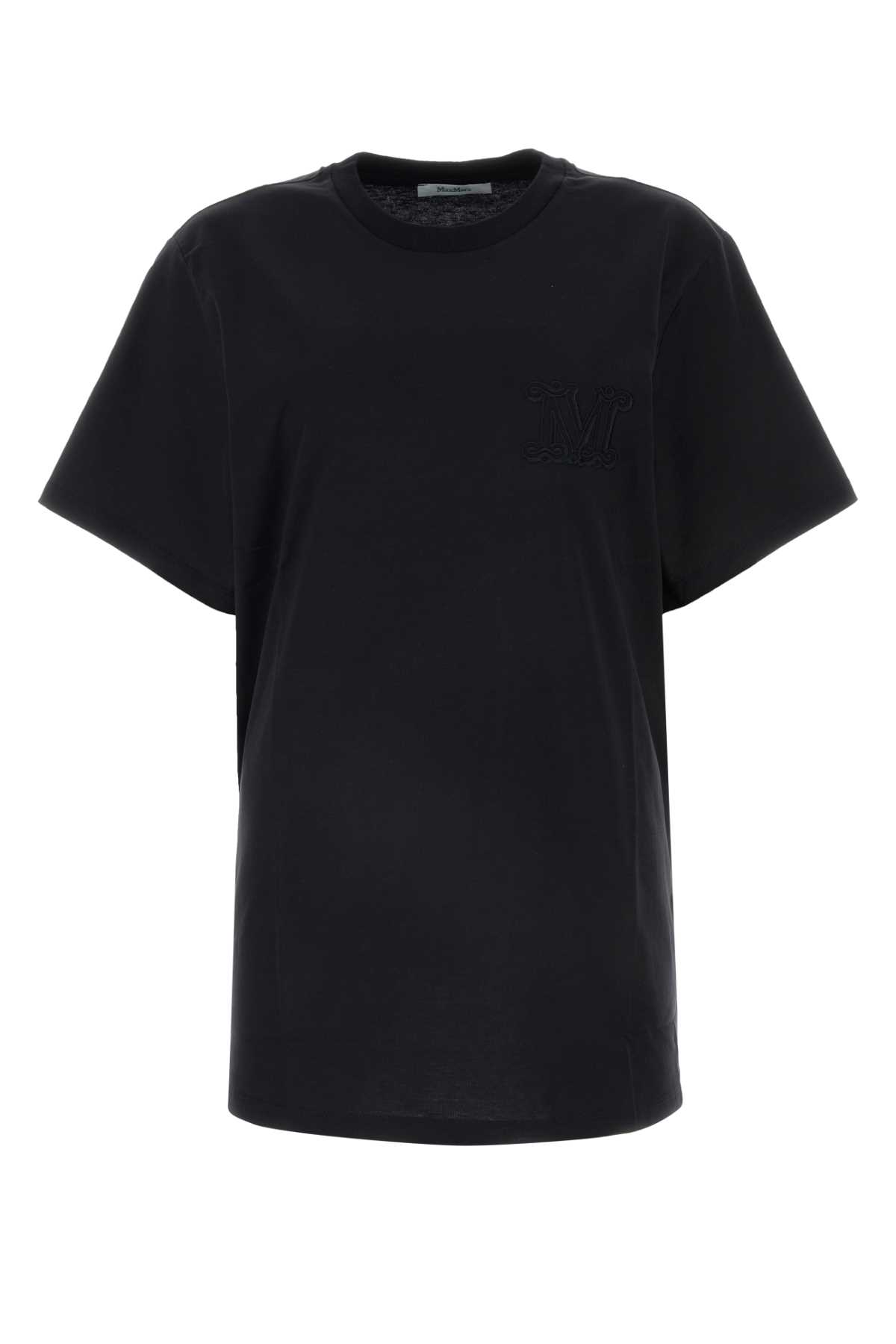 Black Cotton Mango T-shirt