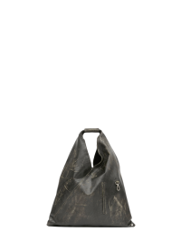 ハンドバッグ Mm6 Maison Margiela Borsa MM6 Maison Margiela Borsa Mano Charcoal grey distressed