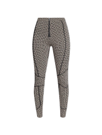 Balmain sparkly knit leggings monogram - JAGUAR LUXURY FASHION