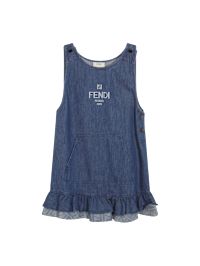 ワンピース FENDI POWDER BLUE COTTON DRESS Fendi Powder Blue Cotton Dress | italist