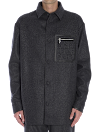 【関税＆送料込み】Fendi \"Go-To\" Jacket Jacket Wool Black | Fendi
