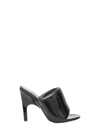 サンダル・ミュール THE ATTICO Black Rem sandals Black Rem Heeled Sandals by The Attico on Sale