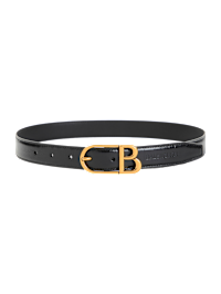 90s Italy BALENCIAGA バレンシアガ ベルト ワインレッド Balenciaga Classic B Belt | italist