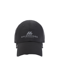 キャップ BALENCIAGA BLACK POLYESTER BASEBALL CAP Balenciaga Black Polyester Baseball Cap | italist