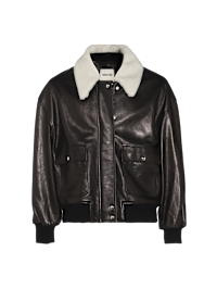 Khaite Black Leather Jackets | italist