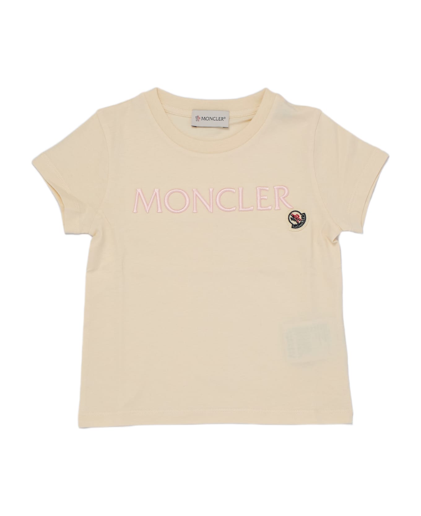 Moncler T-shirt T-shirt - BURRO Tシャツ＆ポロシャツ