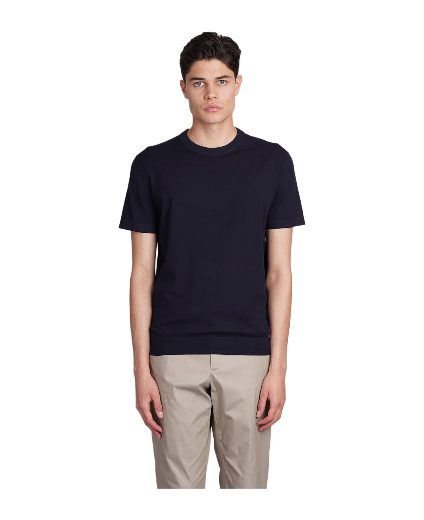 Theory T-shirt In Blue Viscose - blue