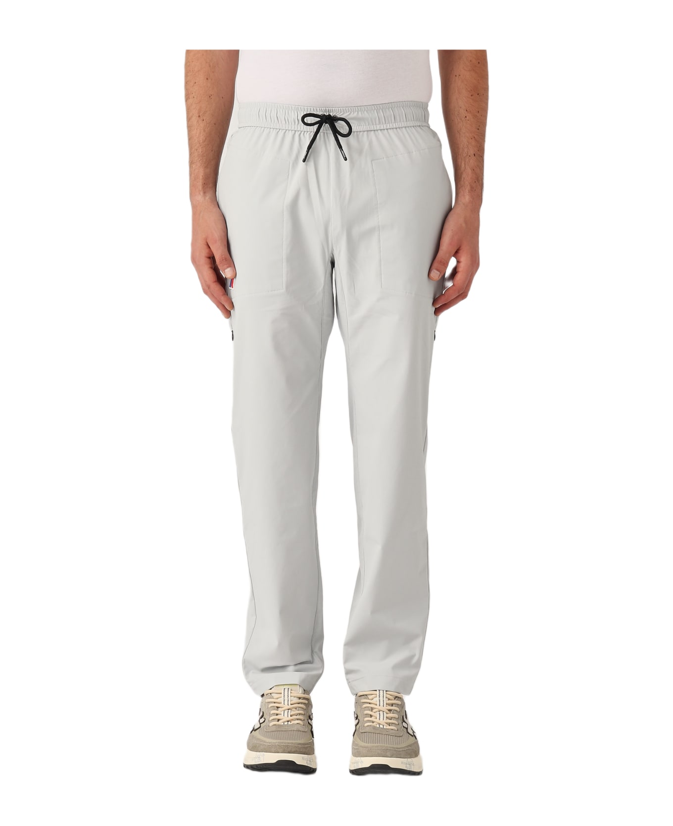 K-Way Med Travel Trousers - GRIGIO