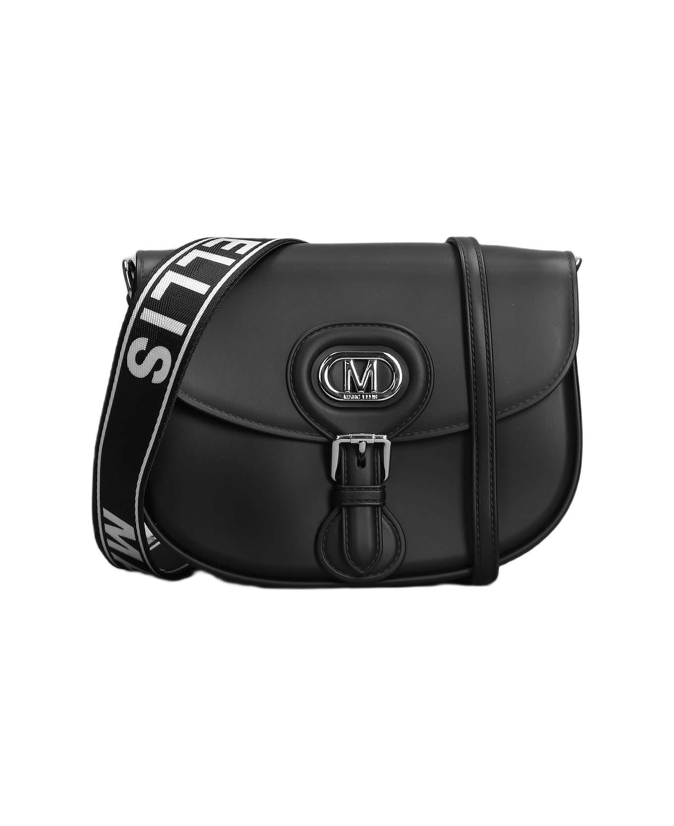 Marc Ellis Flat Kisha M Shoulder Bag In Black Rubber/plasic - black トートバッグ