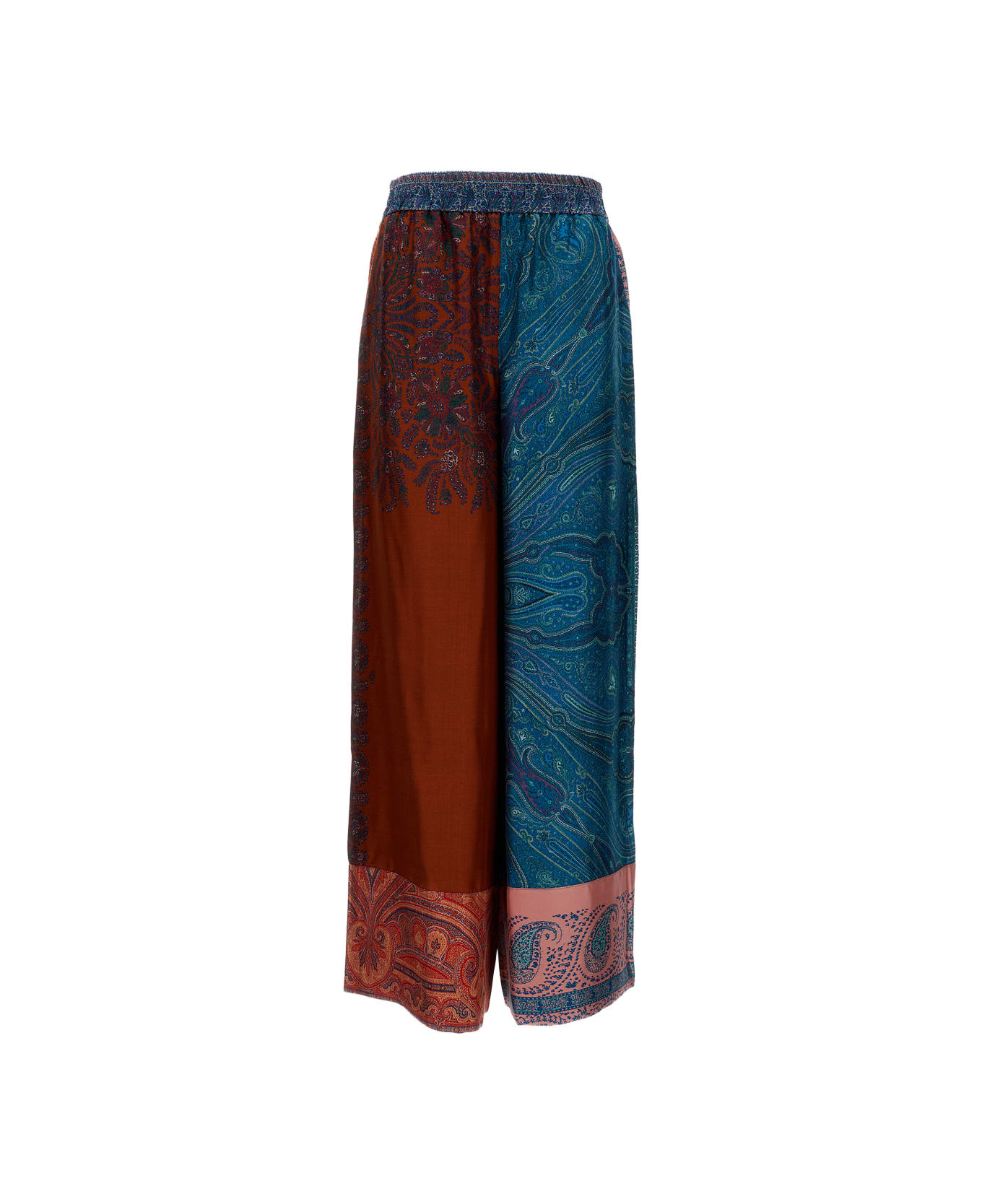 Pierre-Louis Mascia Silk Trousers - MultiColour