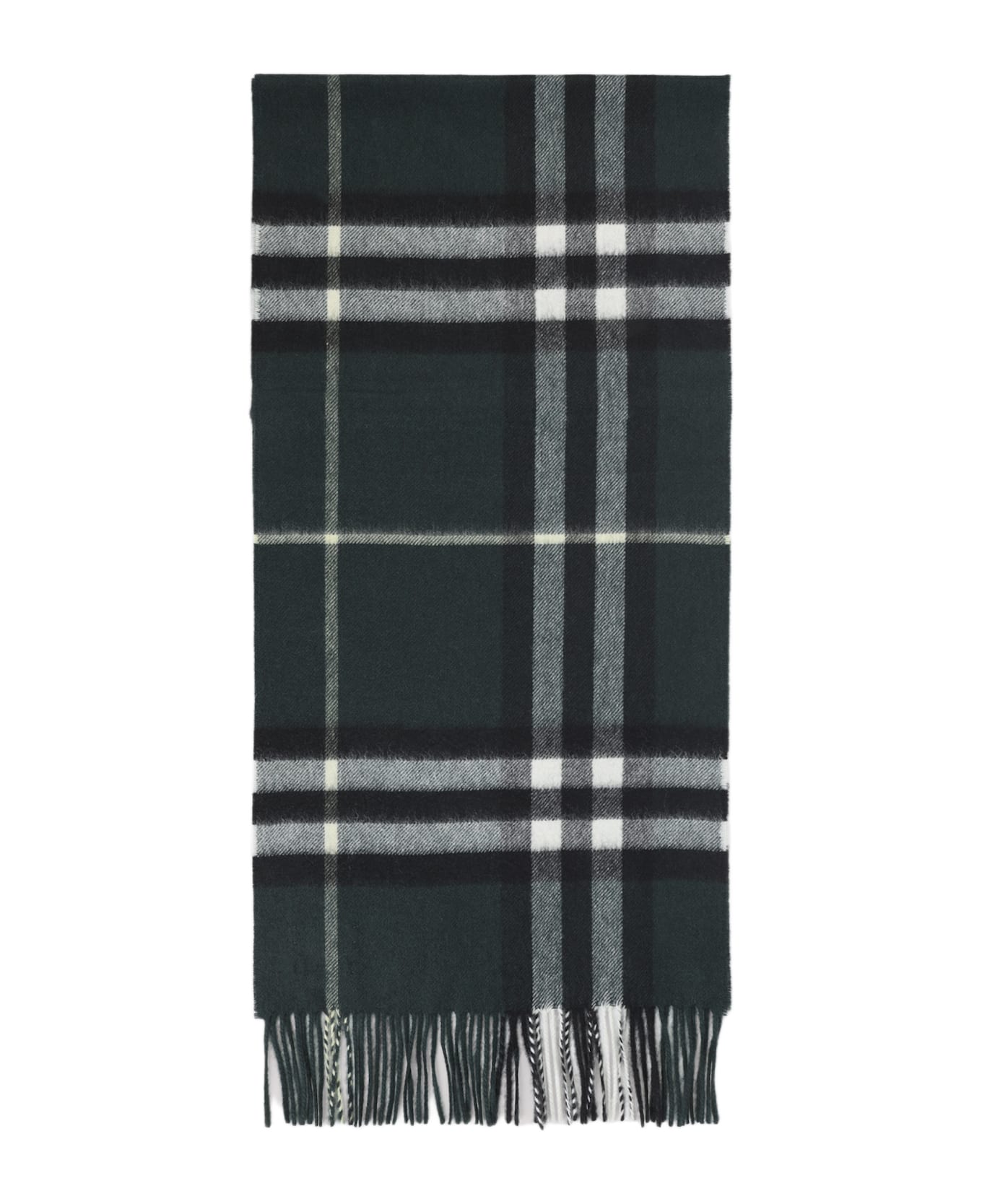 Burberry Giant Check Scarf - Anchor Green