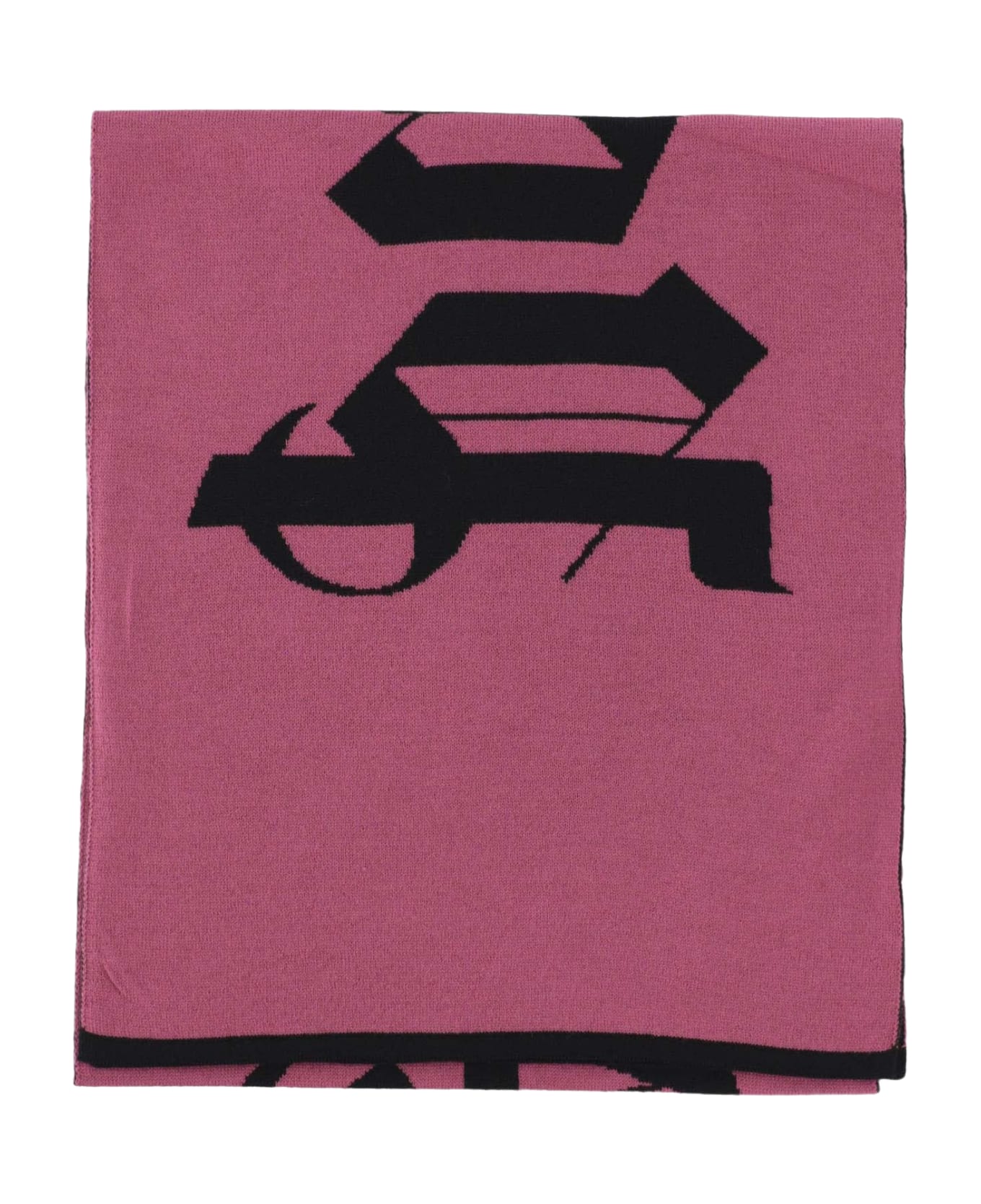 Palm Angels Scarf With Logo - Pink