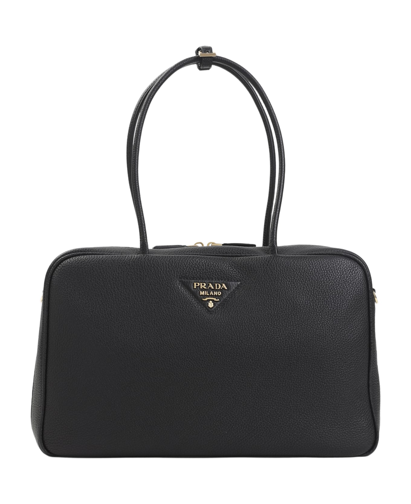 Prada Calf Leather Handbag - Nero