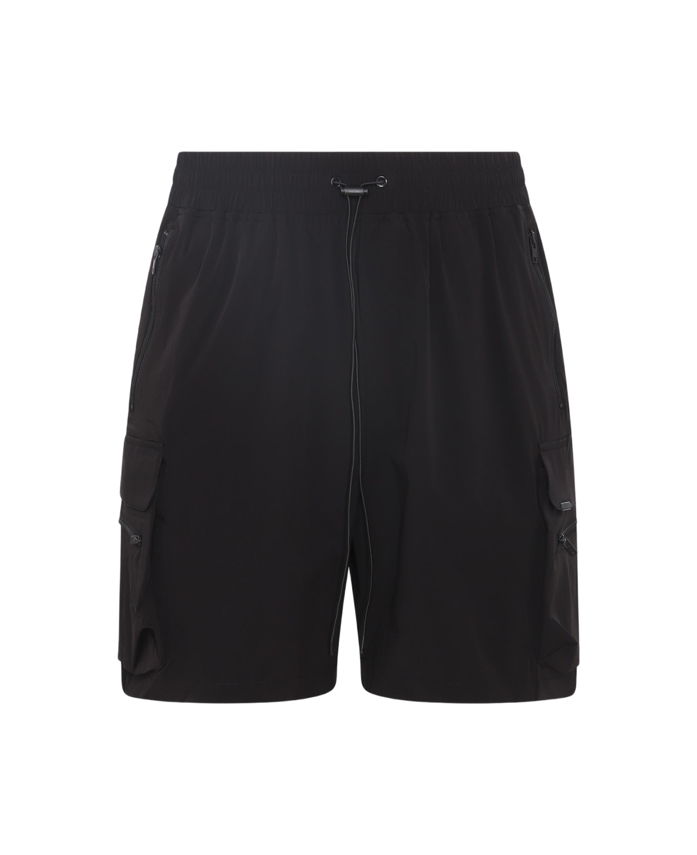 REPRESENT Black Nylon Shorts - Black