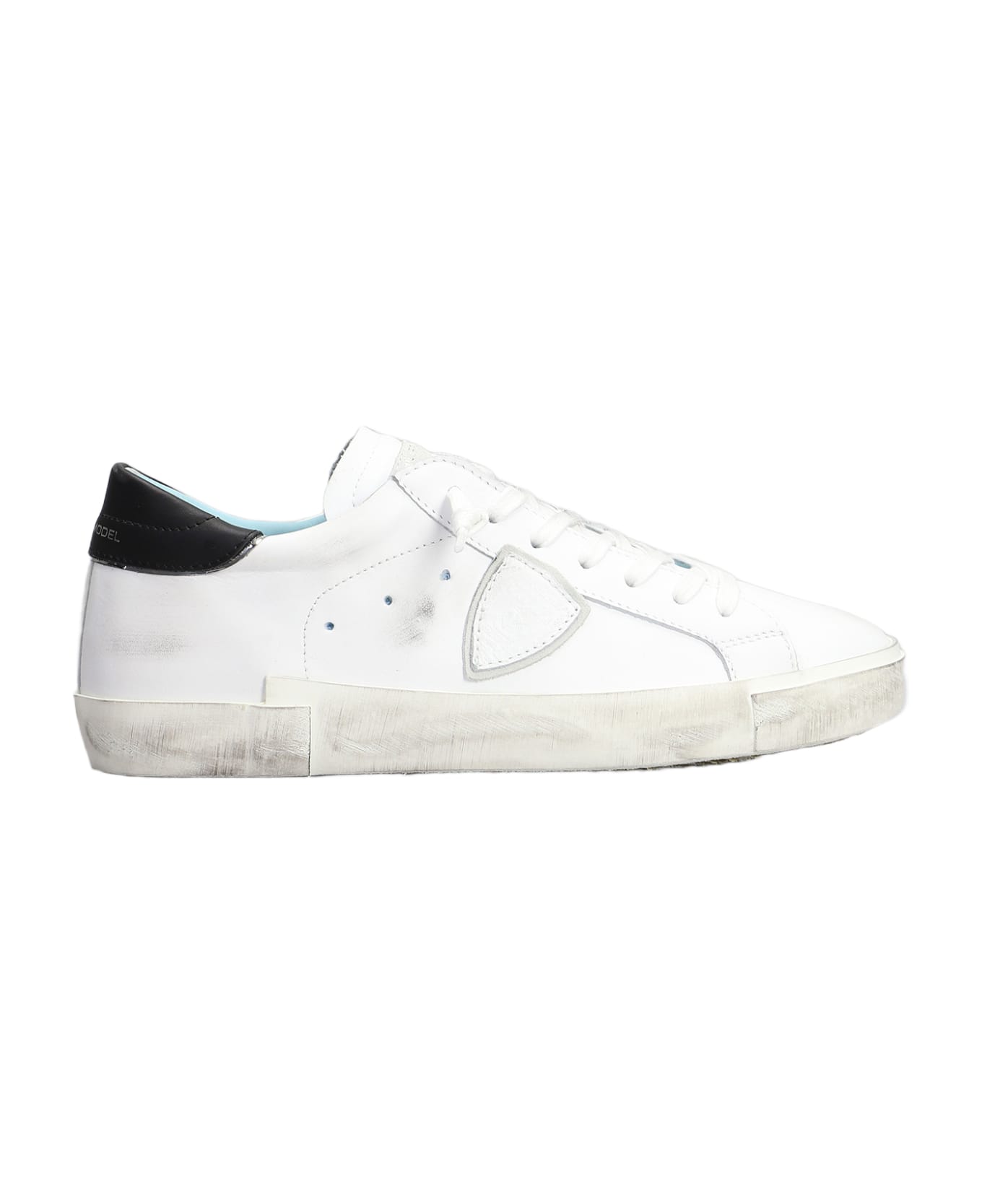 Philippe Model Prsx Sneakers In White Leather - white