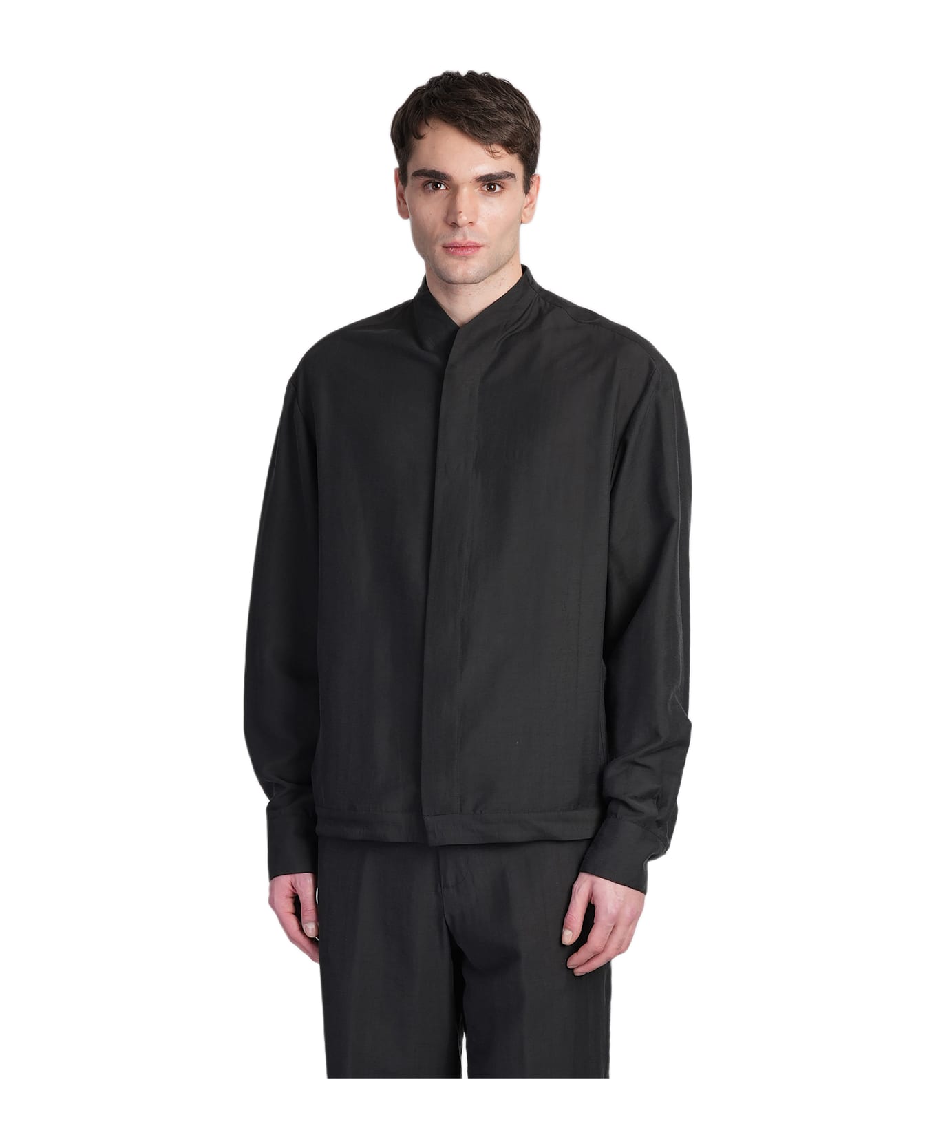 costumein Base Shirt In Black Cly - black