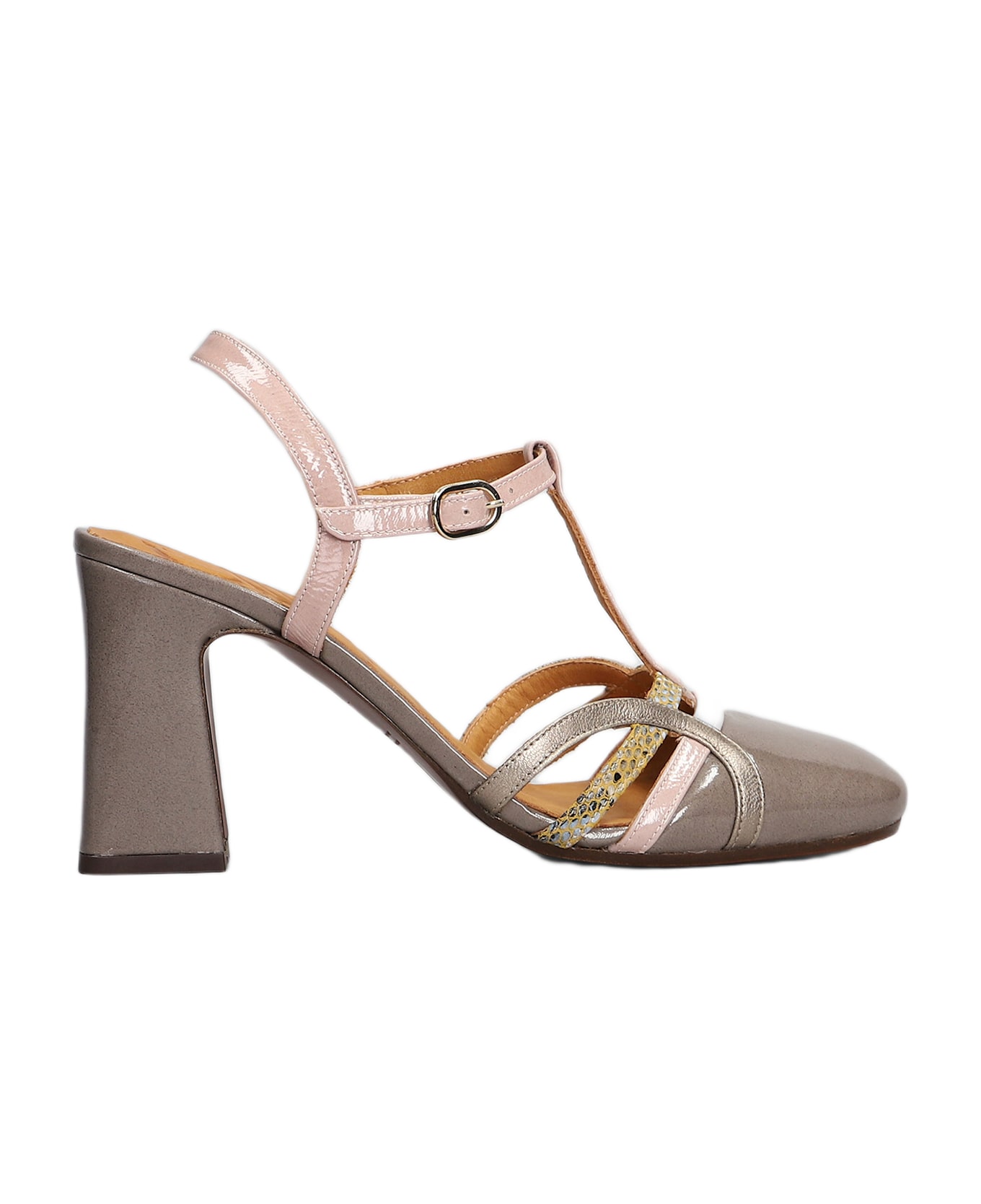 Chie Mihara Mendy 46 Pumps In Taupe Leather - taupe