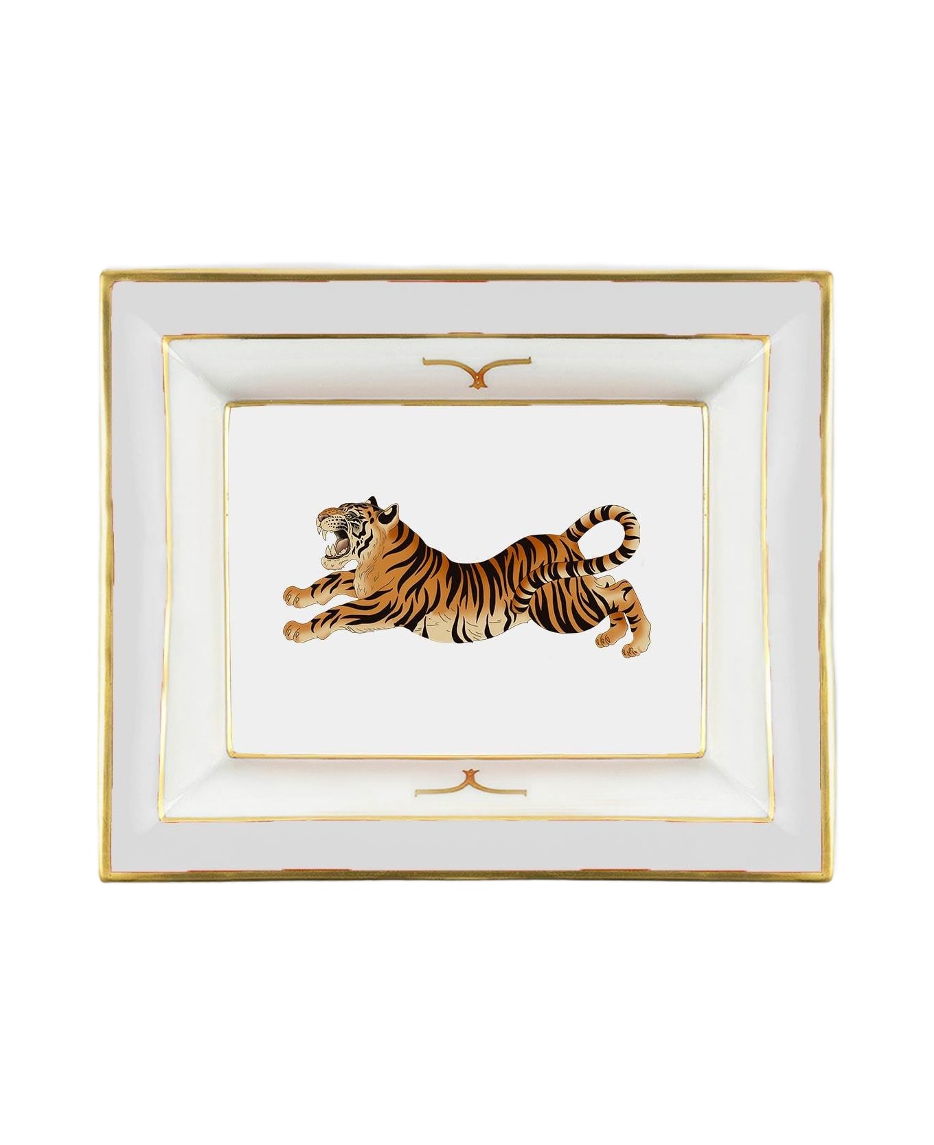Larusmiani Pocket Emptier "tigre"  - White