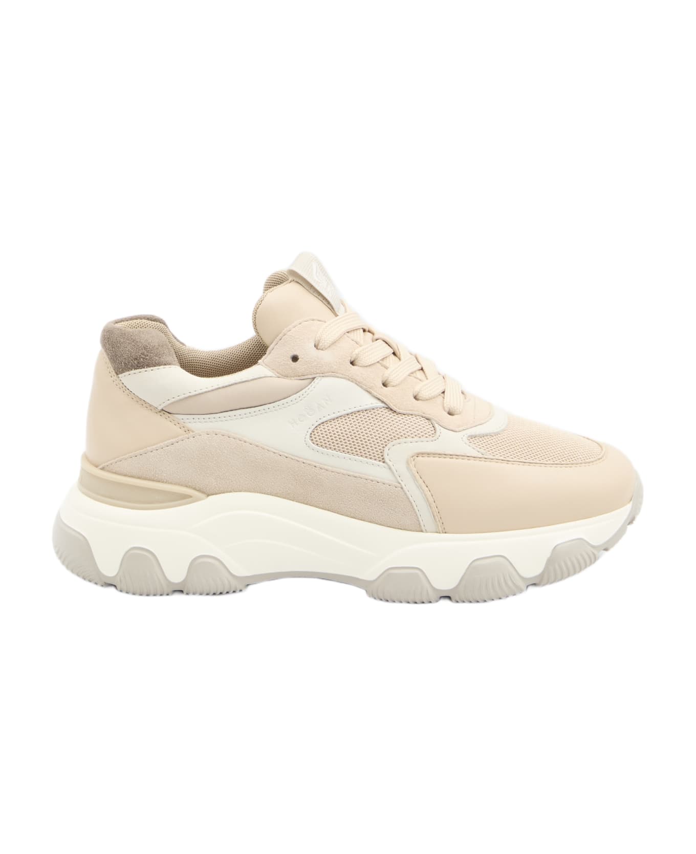 Hogan Hyperactive Sneakers - BEIGE