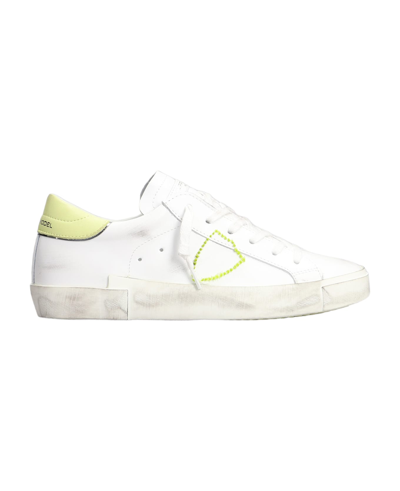 Philippe Model Prsx Sneakers In White Leather スニーカー