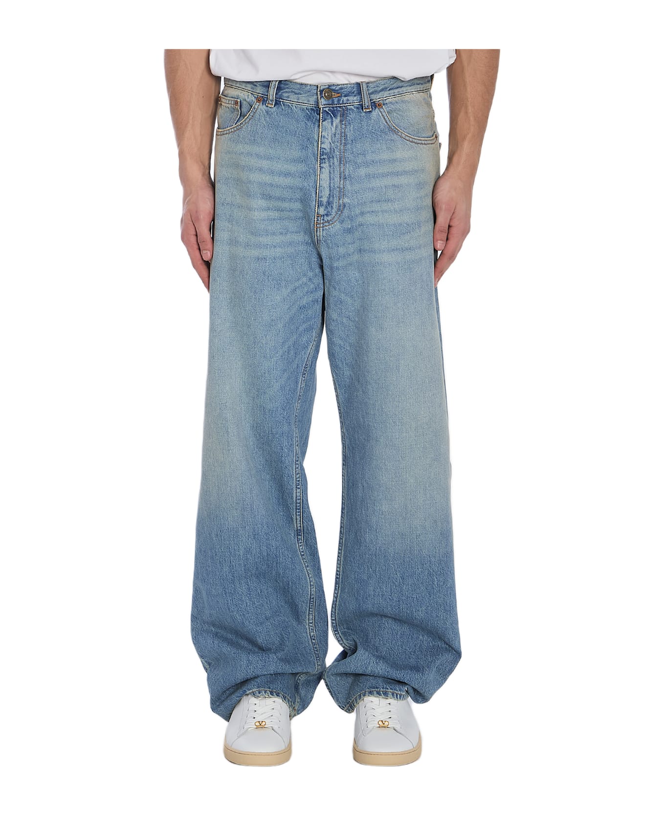 Valentino Garavani Chez Valentino Jeans - LIGHT BLUE デニム