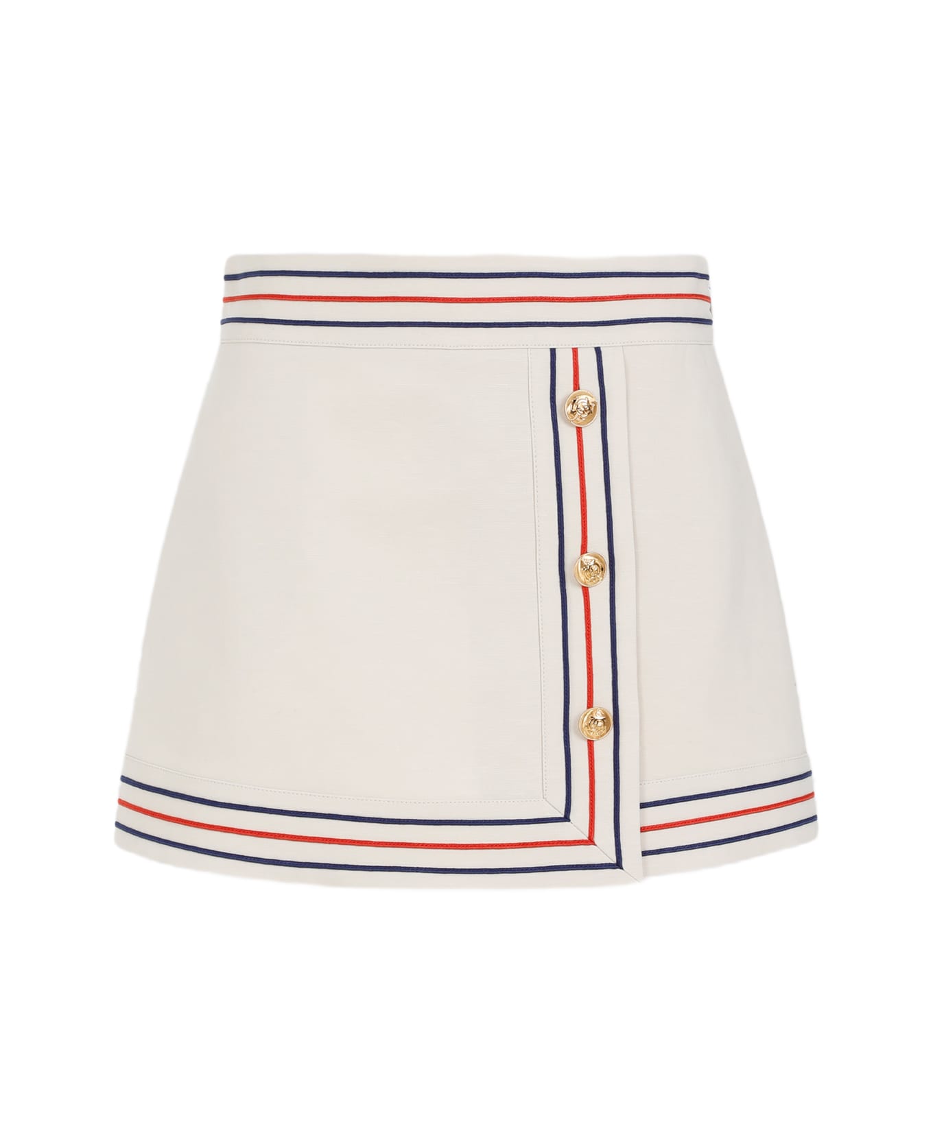 Gucci Wrap Skirt - Gardenia Mix