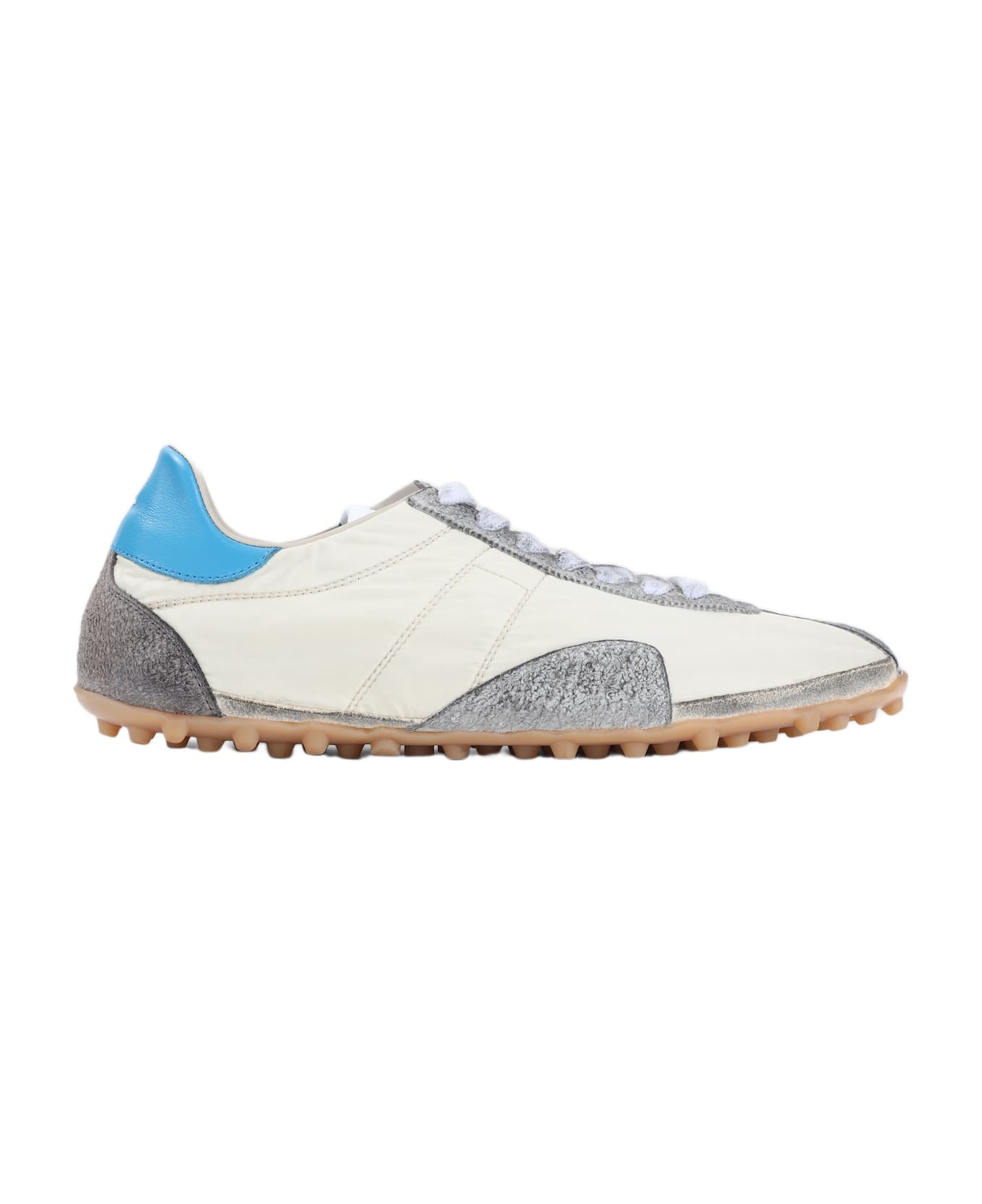 Maison Margiela Sprinters Low Top Sneakers - Lemon White Grey