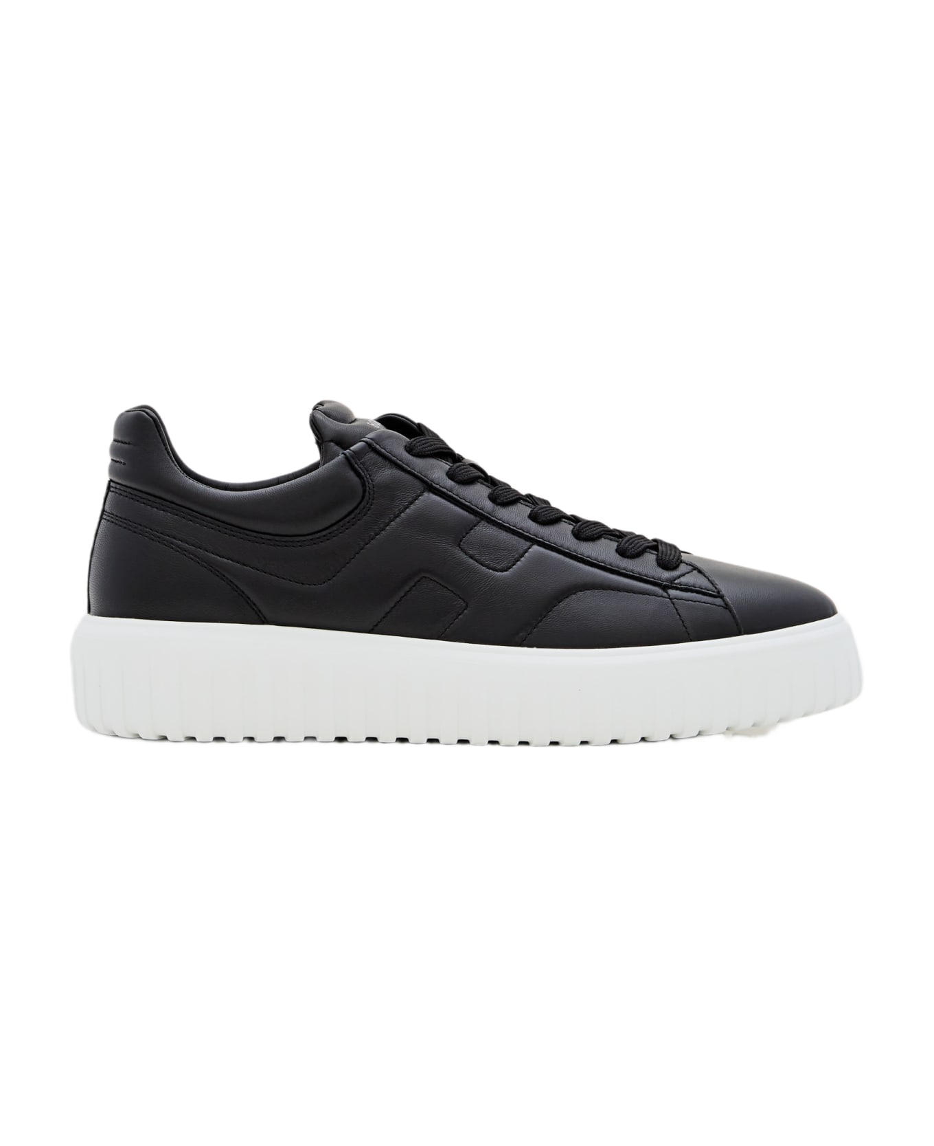 Hogan H- Stripes Sneakers - Black