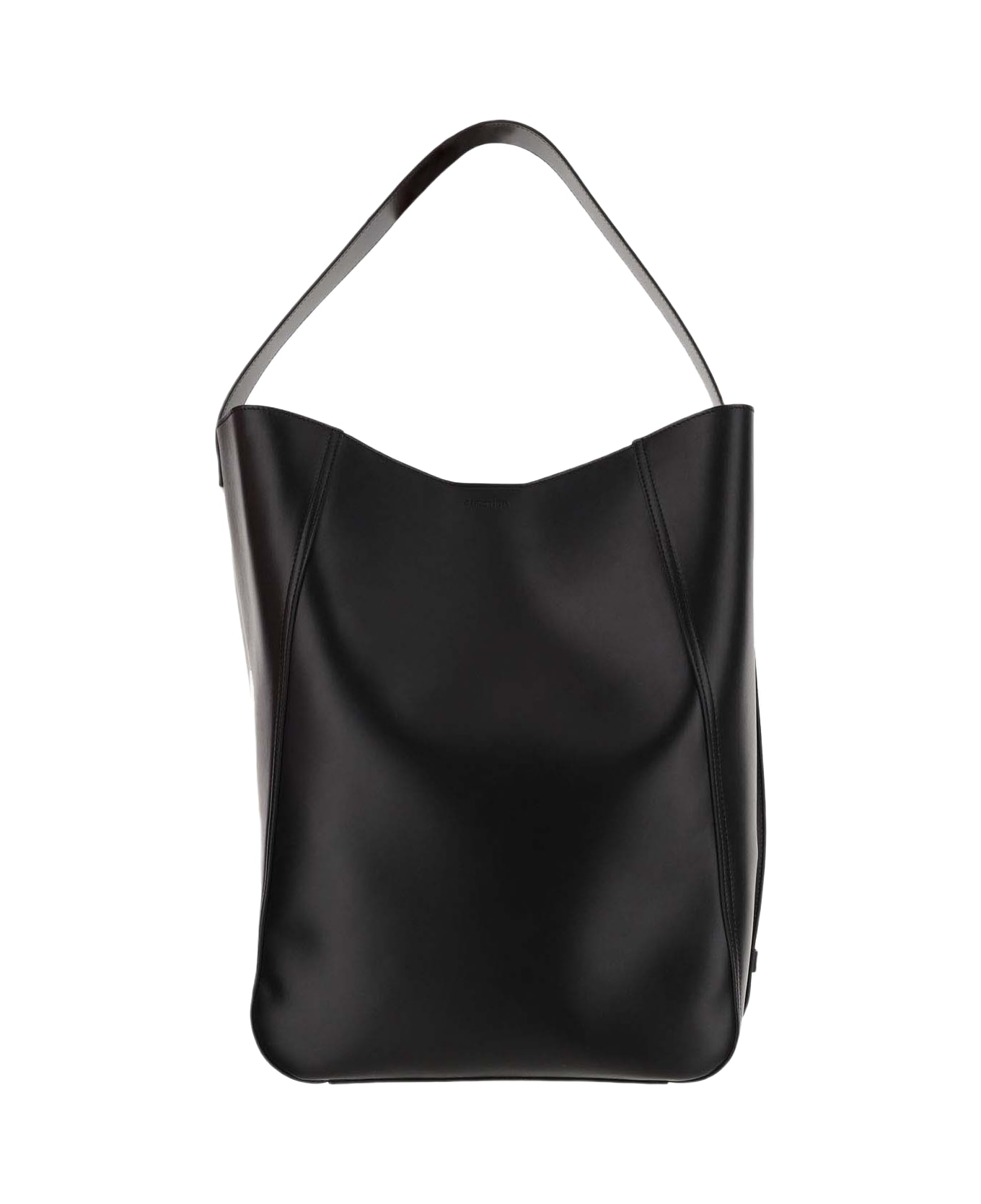 Armarium 7days Leather Shoulder Bag - Black
