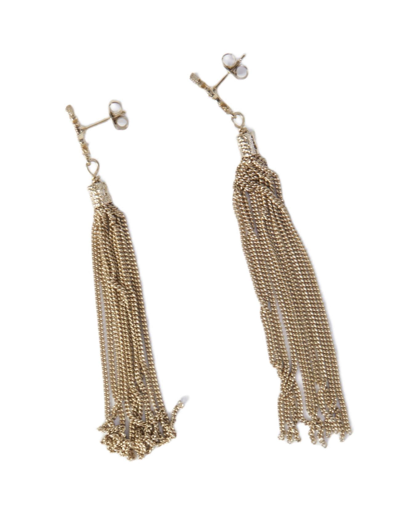 Saint Laurent Loulou Earrings - GOLD