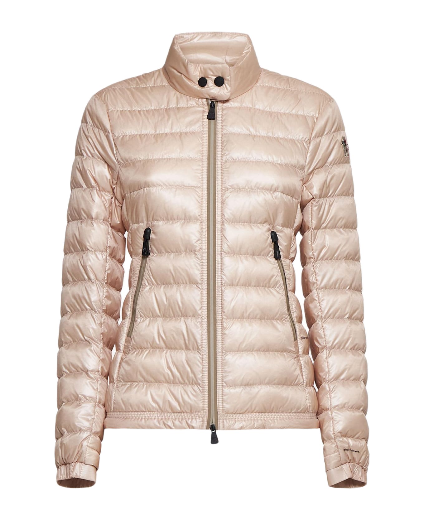 Moncler Walibi Quilted Nylon Down Jacket - Rosa