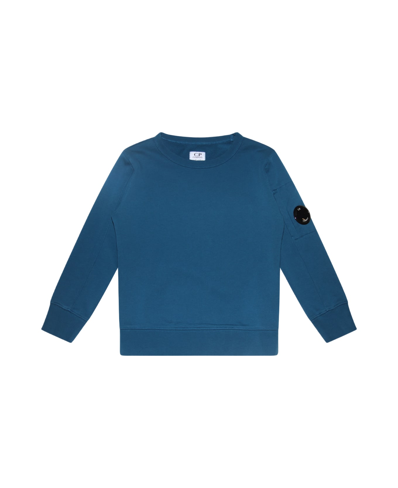 C.P. Company Blue Cotton Sweatshirt - INK BLUE