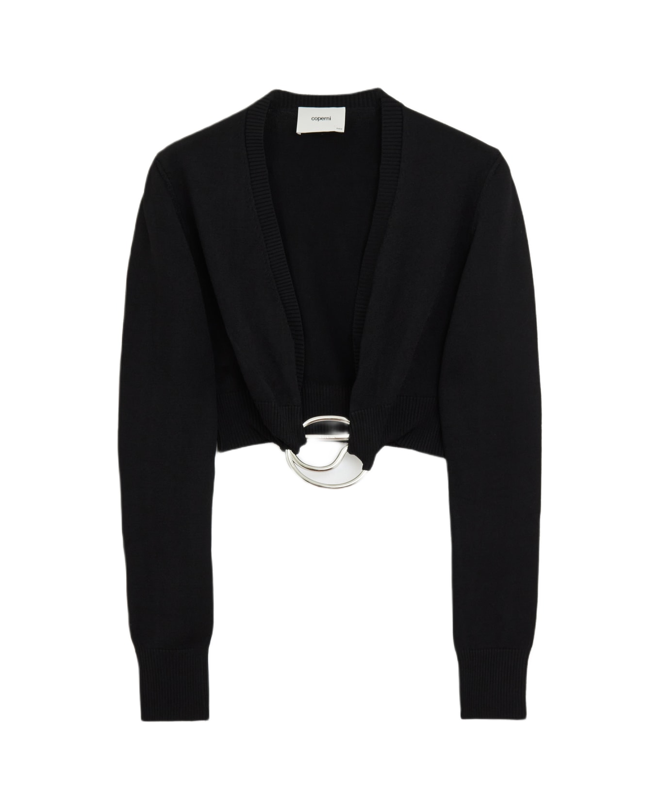 Coperni Knitted C Logo Topwear - black トップス