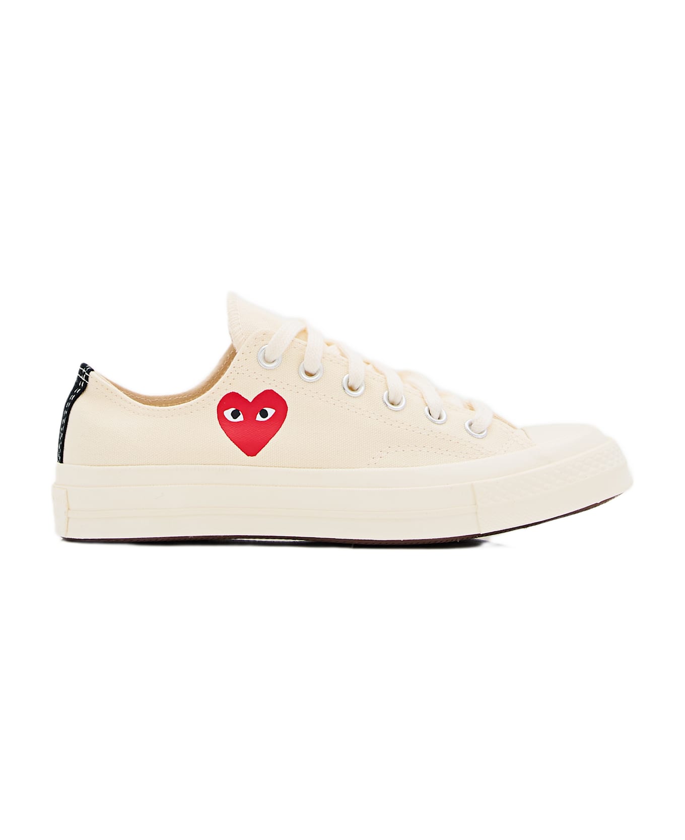 Comme des Garçons Play Play Converse Low Sneakers - Beige