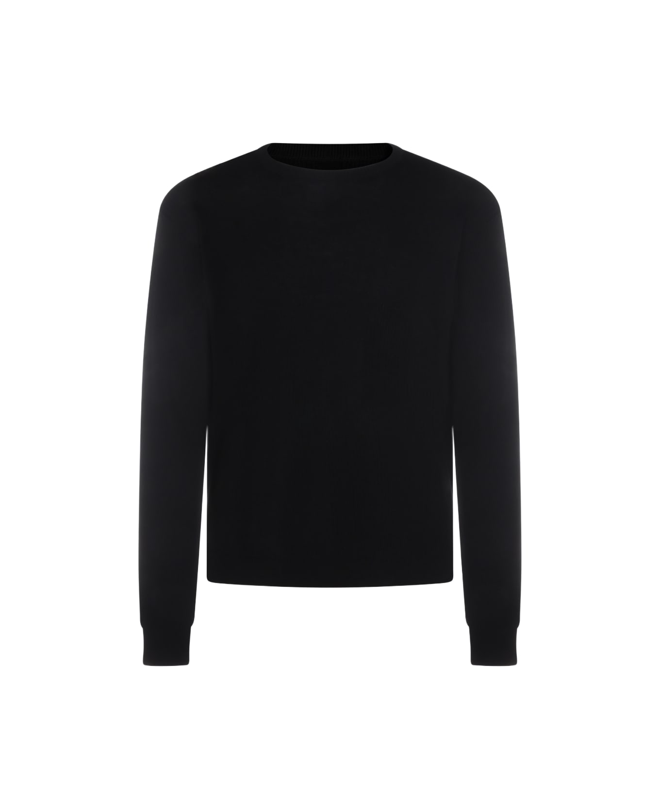 Rick Owens Black Wool Knitwear - Black