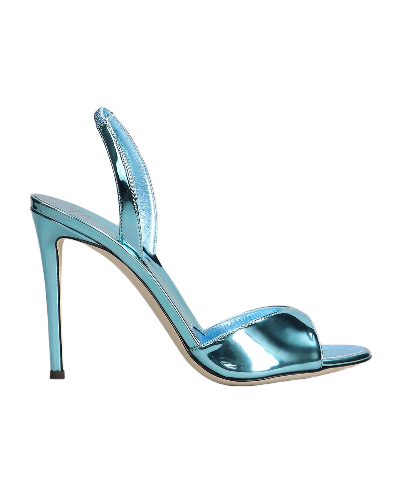 Giuseppe Zanotti Libeth  Sandals In Green Leather - green